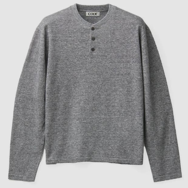 쿠어 헨리넥 롱슬리브