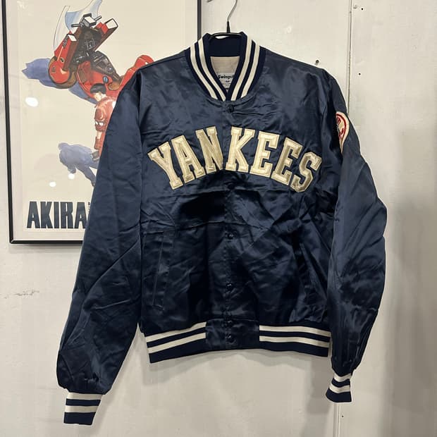 M)스윙스터 양키스 새틴자켓