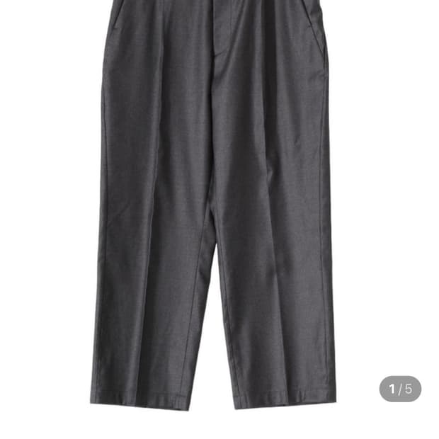 골드윈 24aw 원턱 울 릴렉스 팬츠(로로피아나 원단)