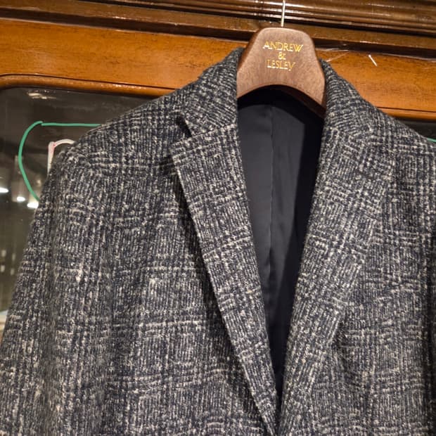 캠브리지멤버스 트위드자켓 