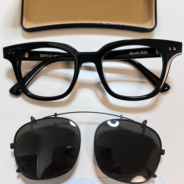 (미사용) 젠틀몬스터 사우스사이드01 + 정품 자외선차단 렌즈