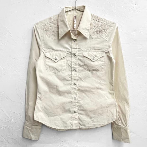 폴로 랄프로렌 빈티지 오트밀 셔츠
