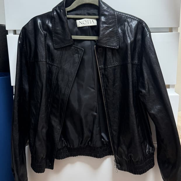 NOTIA 노티아 가죽 자켓
