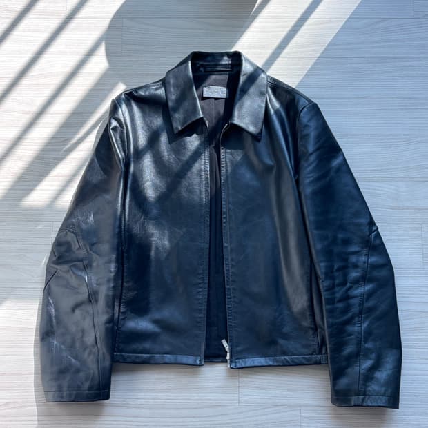 포스트아카이브팩션 6.0 레더 자켓 M