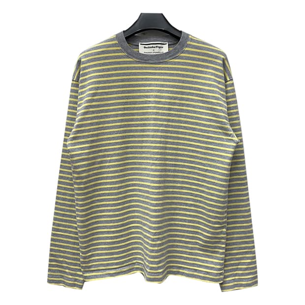 오니츠카타이거 x 안드레아 폼필리오 스트라이프 긴팔 롱슬리브 L