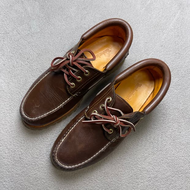 [265] 팀버랜드 3아이 보트슈즈 버건디-265-270