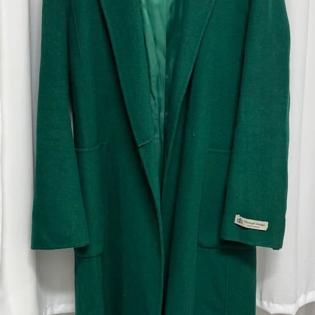 GGPX 그린 롱코트