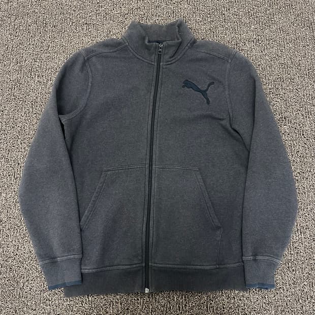 PUMA 푸마 기모 집업 차콜 95(M)