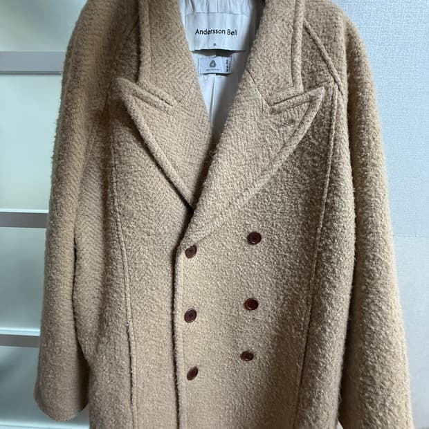 앤더슨벨 베이지 코트 XL