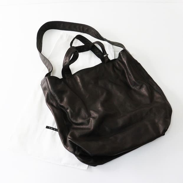 Christian Peau - 2 way leather tote bag