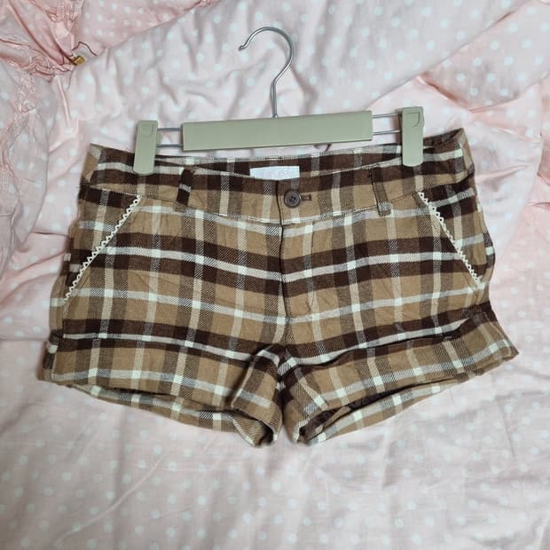 리즈리사 반바지 큐롯 라떼갸루 엑시즈팜 