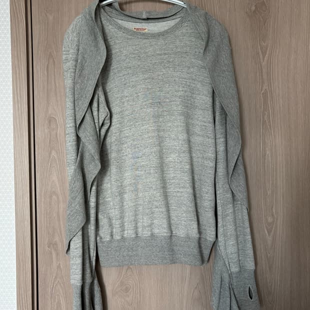 Kapital 그레이 러플 스웻셔츠 1 Size