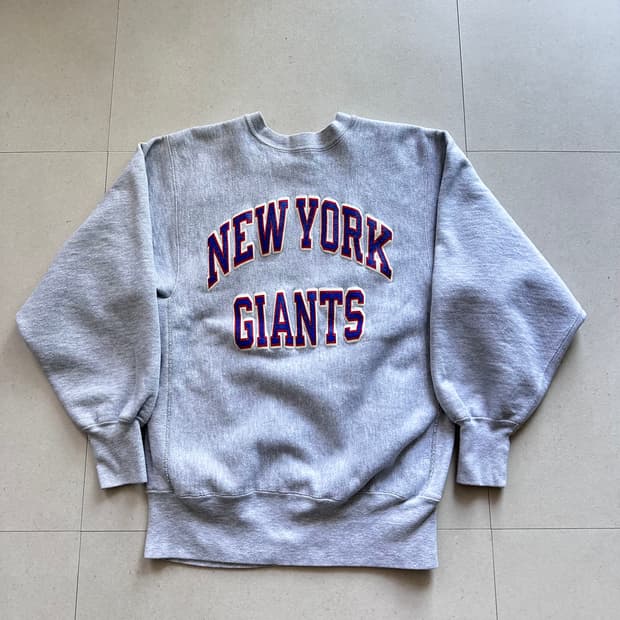 90s 챔피온 리버스위브 MLB 뉴욕 자이언츠 맨투맨 L