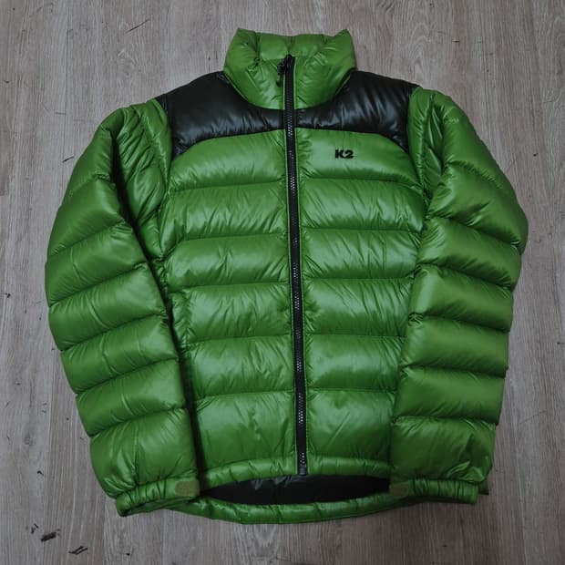 K2 케이투 배색 덕다운 경량패딩 점퍼 S(90)