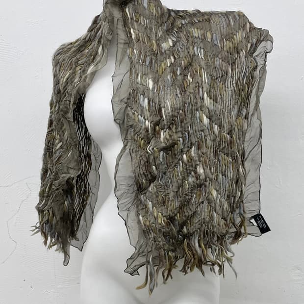 그런지페어리 짜임 디테일 머플러 