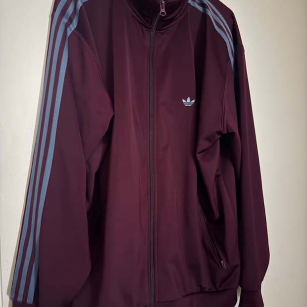 아디다스 오리지널스 베켄바우어 트랙재킷 마룬 L