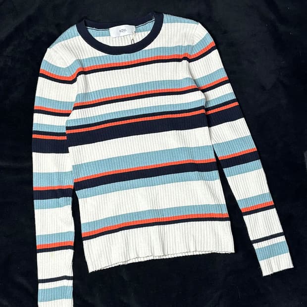 일본빈티지 AZUL 니트 티셔츠