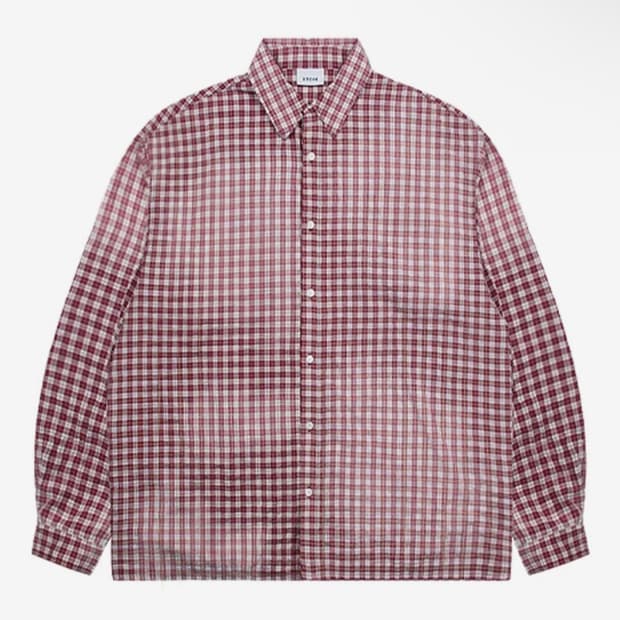 엑스톤즈 체크셔츠