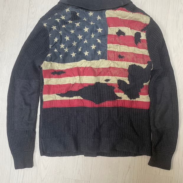 랄프로렌 데님엔서플라이 면100 니트 가디건