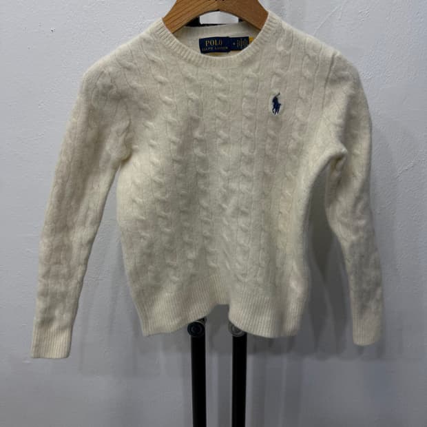 정품) 폴로랄프로렌 25ss 여성 케이블 니트 S