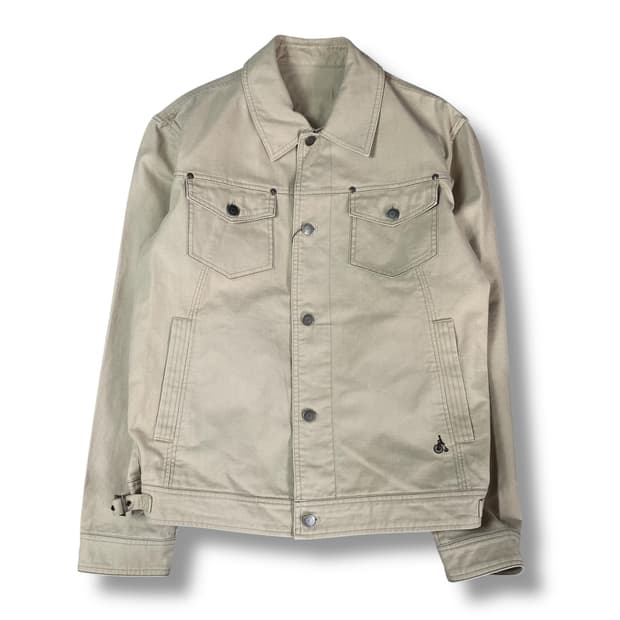 빈폴 베이지 트러커 자켓 100