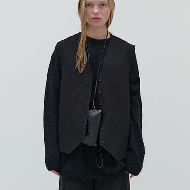 리포스 REPOS OVER COTTON VEST