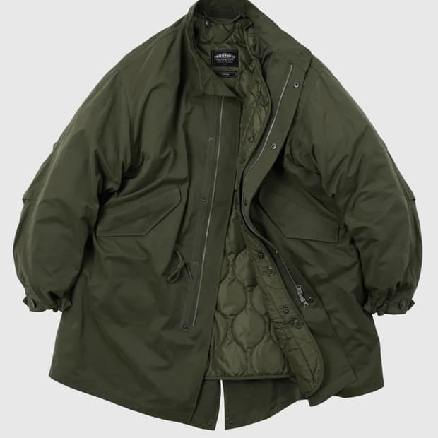 프리즘웍스 m65 피쉬테일 파카