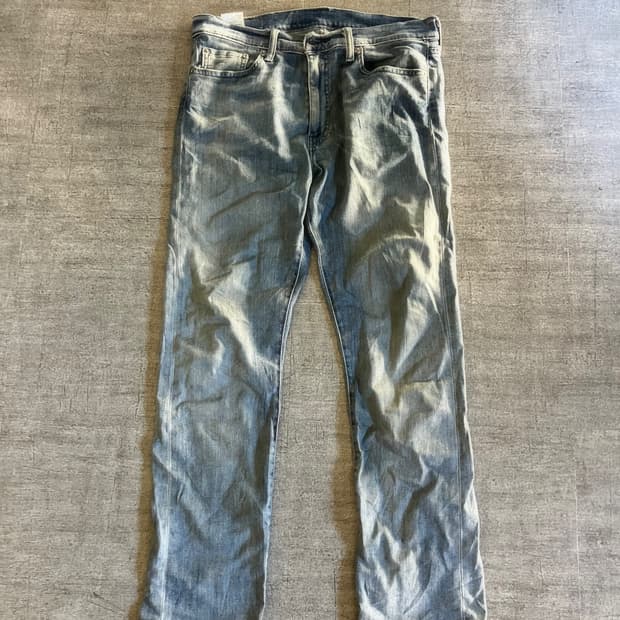 Levis 리바이스513 올드스쿨스트릿 워시드 데님팬츠