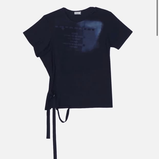 Aesynctx "EMERGENCY" HALF SLEEVE TOP