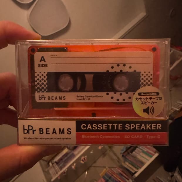 빔즈 카세트 블루투스 스피커