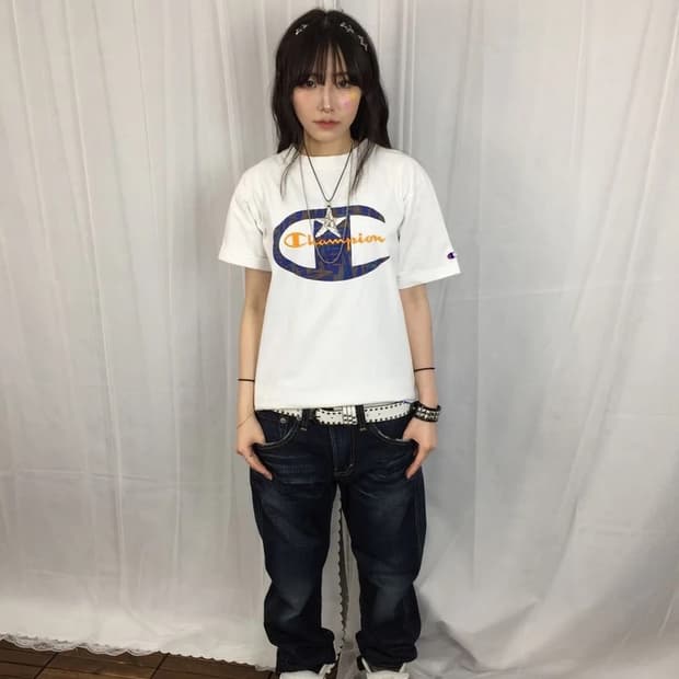 Champion Japan Big C Logo Tee