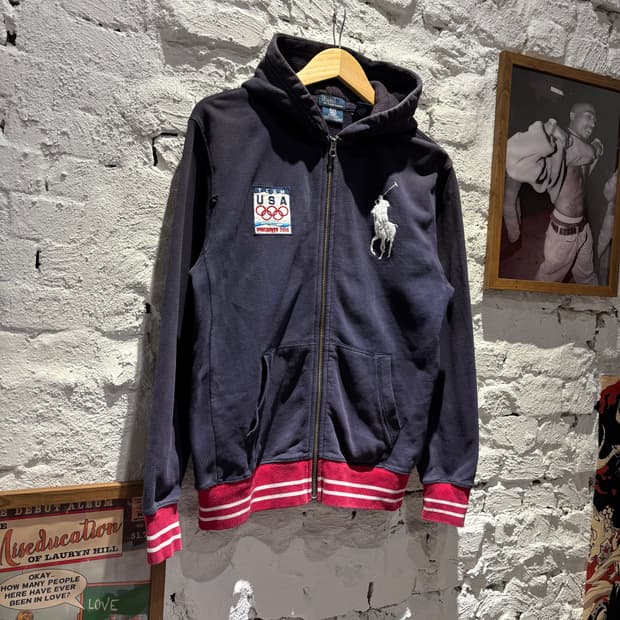 폴로 빅포니 벤쿠버2010 올림픽 USA 후드집업