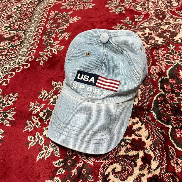 vintage cap 빈티지 usa 데님 볼캡