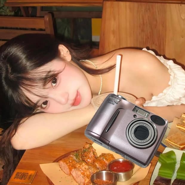 빈티디 뚱 디카 갬성 니콘 쿨픽스 5600 작례o