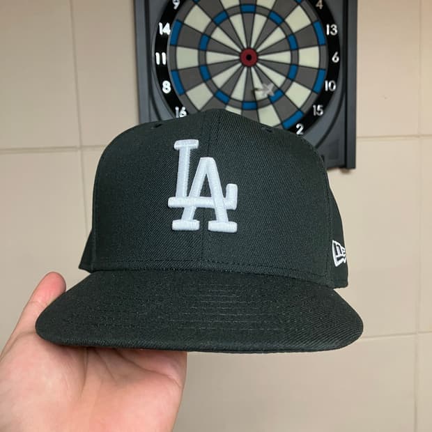 뉴에라 59fifty LA다저스 블랙 7 3/4 사이즈