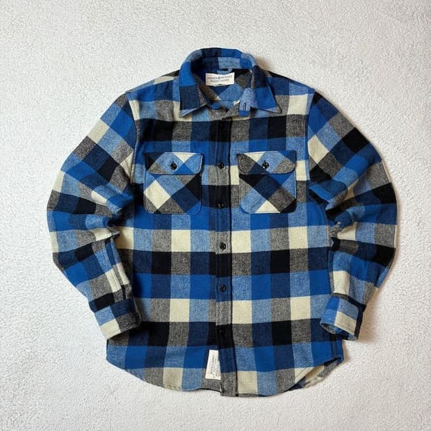 데님앤서플라이 00's 투포켓 플란넬 셔츠 PN7120