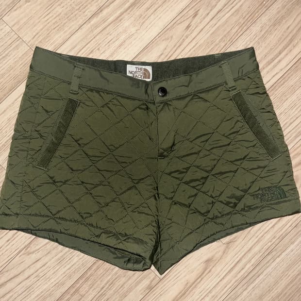 노스페이스 퀄팅 반바지