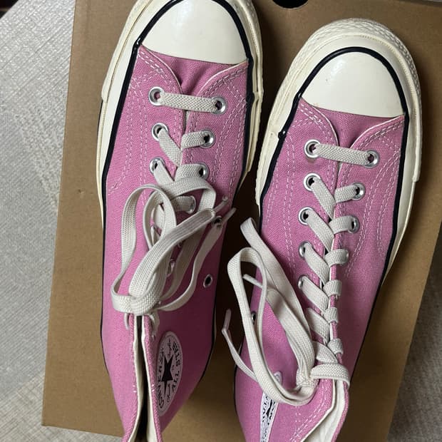 컨버스 척테일러 1970 핑크 하이 250