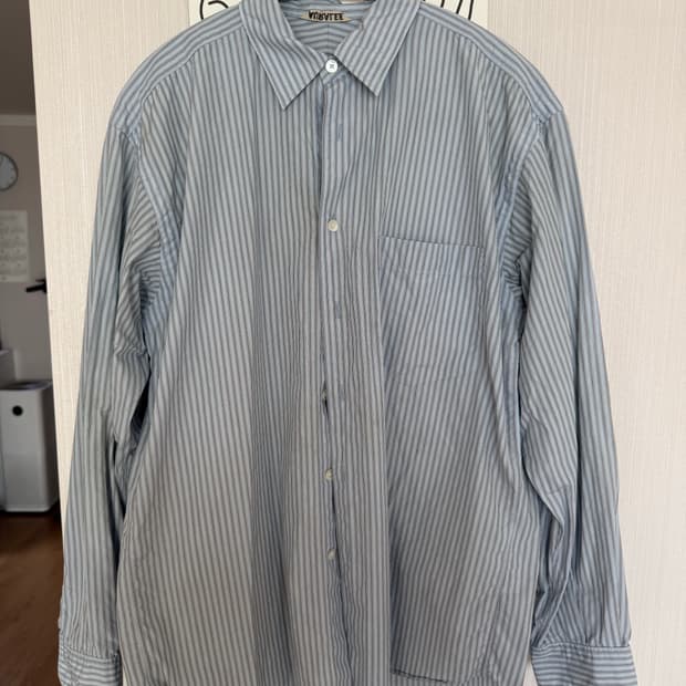 가격내림) 오라리 남자 스트라이프 셔츠 3사이즈