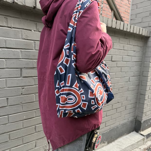 Always reuserble bag (navy)