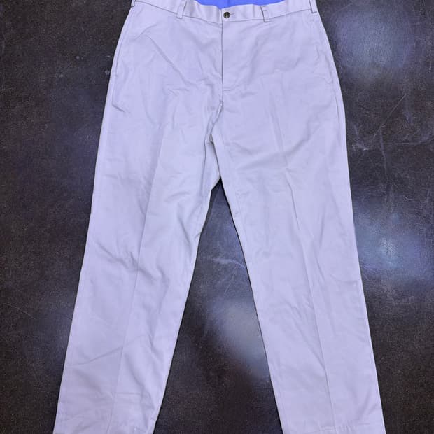 브룩스브라더스 어드밴티지 치노 클라크 코튼팬츠 베이지 34