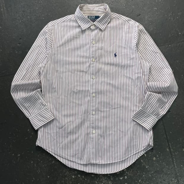 100 폴로 스트라이프 셔츠