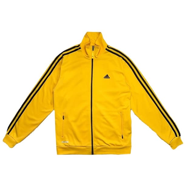 ADIDAS 빈티지 트랙탑 져지 옐로우