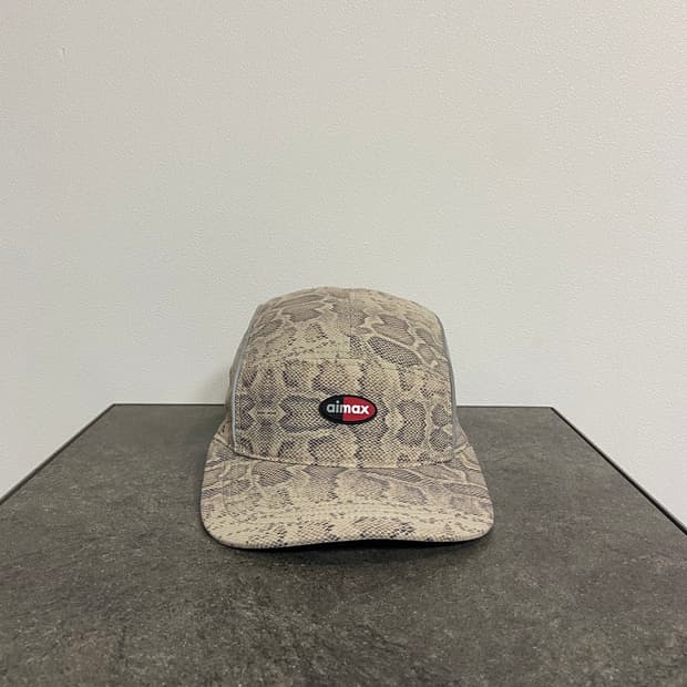 (OS) 슈프림 나이키 에어맥스 캠프캡 모자 스네이크 스킨