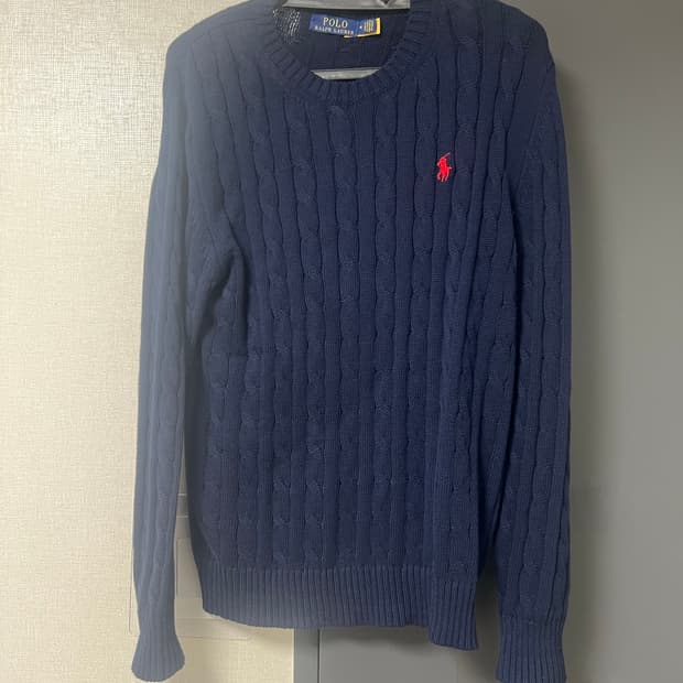 폴로 니트 네이비