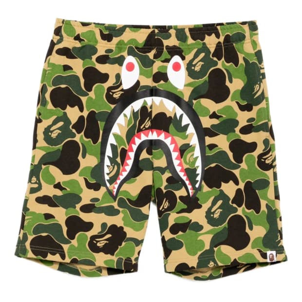 베이프 카모 샤크 스웨트 쇼츠