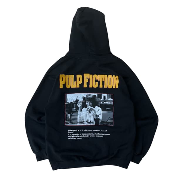 PULP FICTION Official Photo Graphic Hood