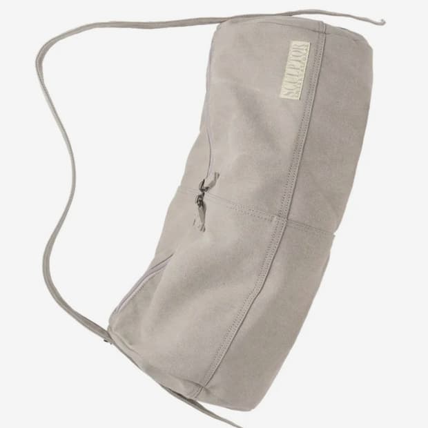 스컬프터 더플백 Vintage Canvas Duffel Bag Pale