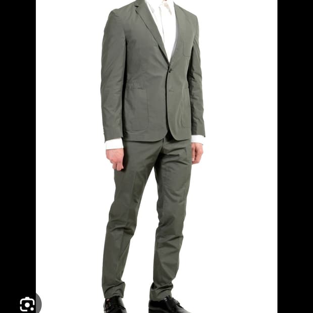 [95/30] 휴고보스 치노 정장 셋업