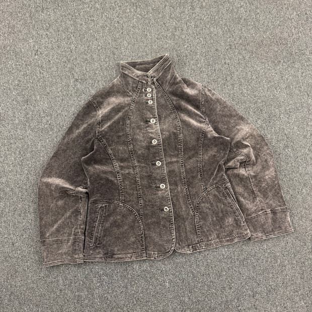 L)Japanese vintage 여성 코듀로이 자켓
